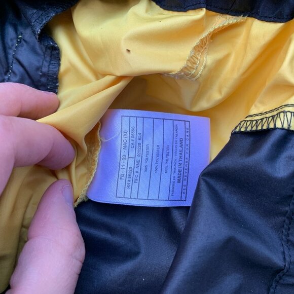 Vintage 90s Nike Jacket 'Varsity Yellow' Medium - Picture 13 of 14